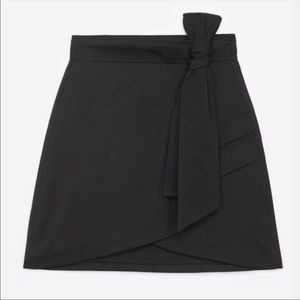 Black wrap skirt - The Kooples black skirt with bow